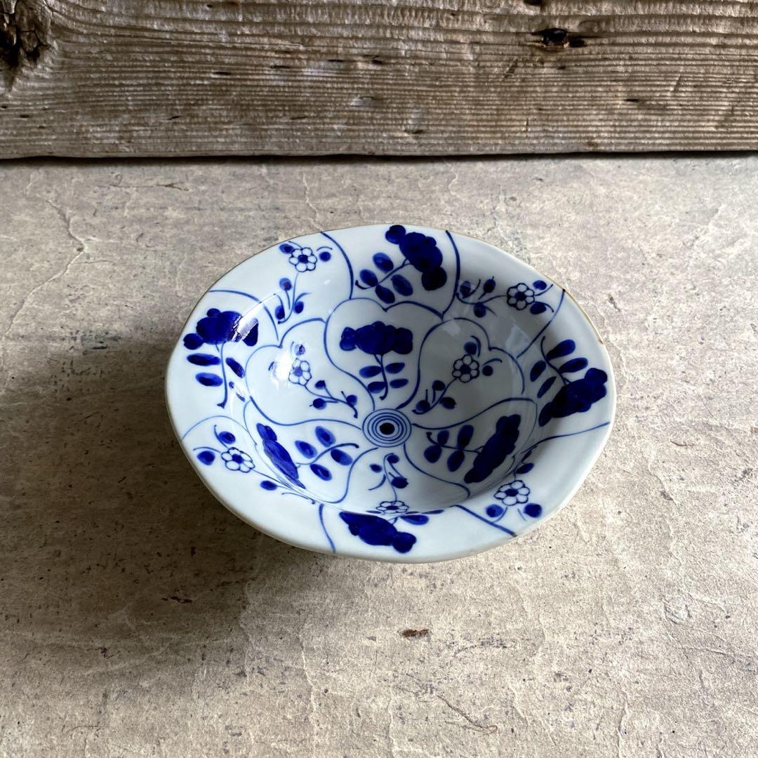 伊万里焼 徳七窯 なずなリム鉢 | MatsuBokkuri