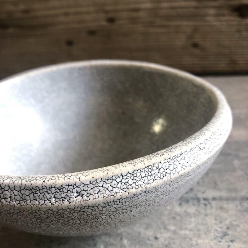 美濃焼 兵山窯 錆かいらぎひねり4寸楕円鉢 | MatsuBokkuri