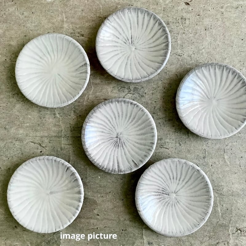 小石原焼 早川窯元 刷毛目豆皿 | MatsuBokkuri