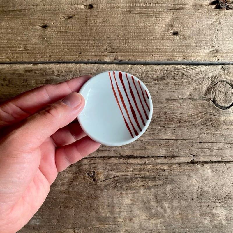 波佐見焼 康創窯 豆皿 お手塩皿（錦十草） | MatsuBokkuri