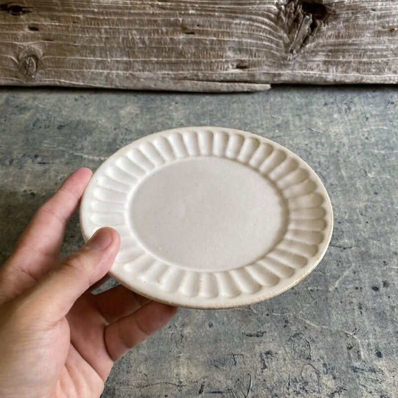 益子焼 Kinariパン皿 | MatsuBokkuri