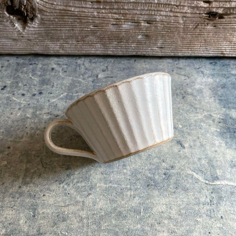 R 益子焼 kinariしのぎスープカップ 益子焼 kinariしのぎスープカップ | MatsuBokkuri