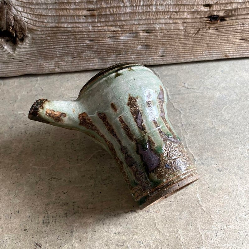 益子焼水盤　神鹿窯 益子焼 古賀賢二 灰釉豆皿 | MatsuBokkuri