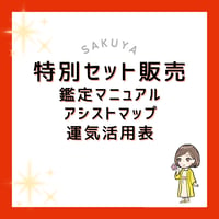 人気NO.1　【特別セット販売】鑑定マニュアル＋アシストマップ