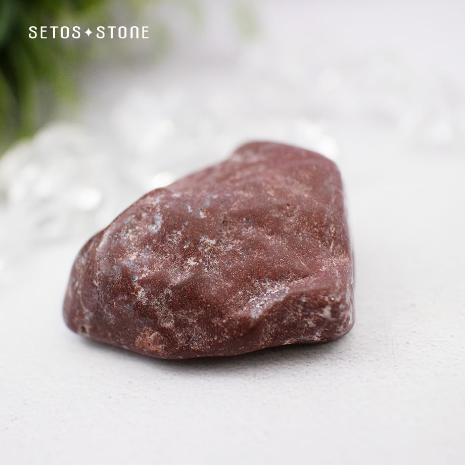 レッドジャスパータンブル【天然石】（赤碧玉 Red Jasper