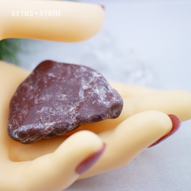 レッドジャスパータンブル【天然石】（赤碧玉 Red Jasper
