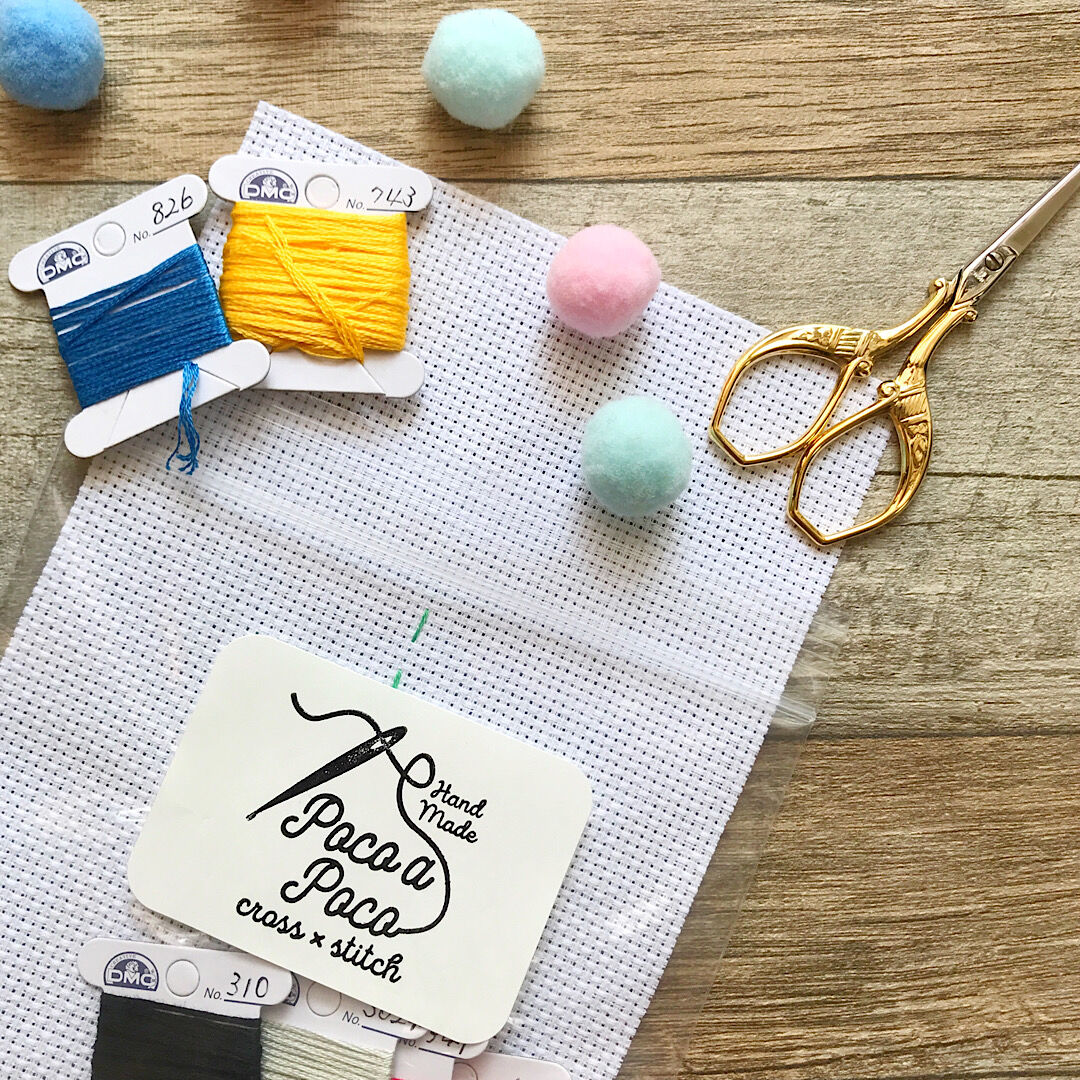 クロスステッチキット『兎と富士山』来年の干支かわいらしい兎の作品