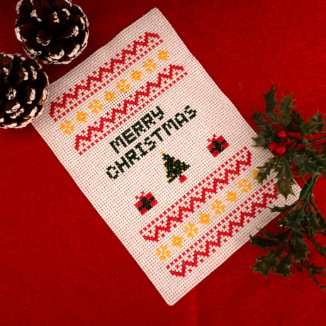 クロスステッチ図案『ノルディック☆クリスマス2025』 刺繍図案