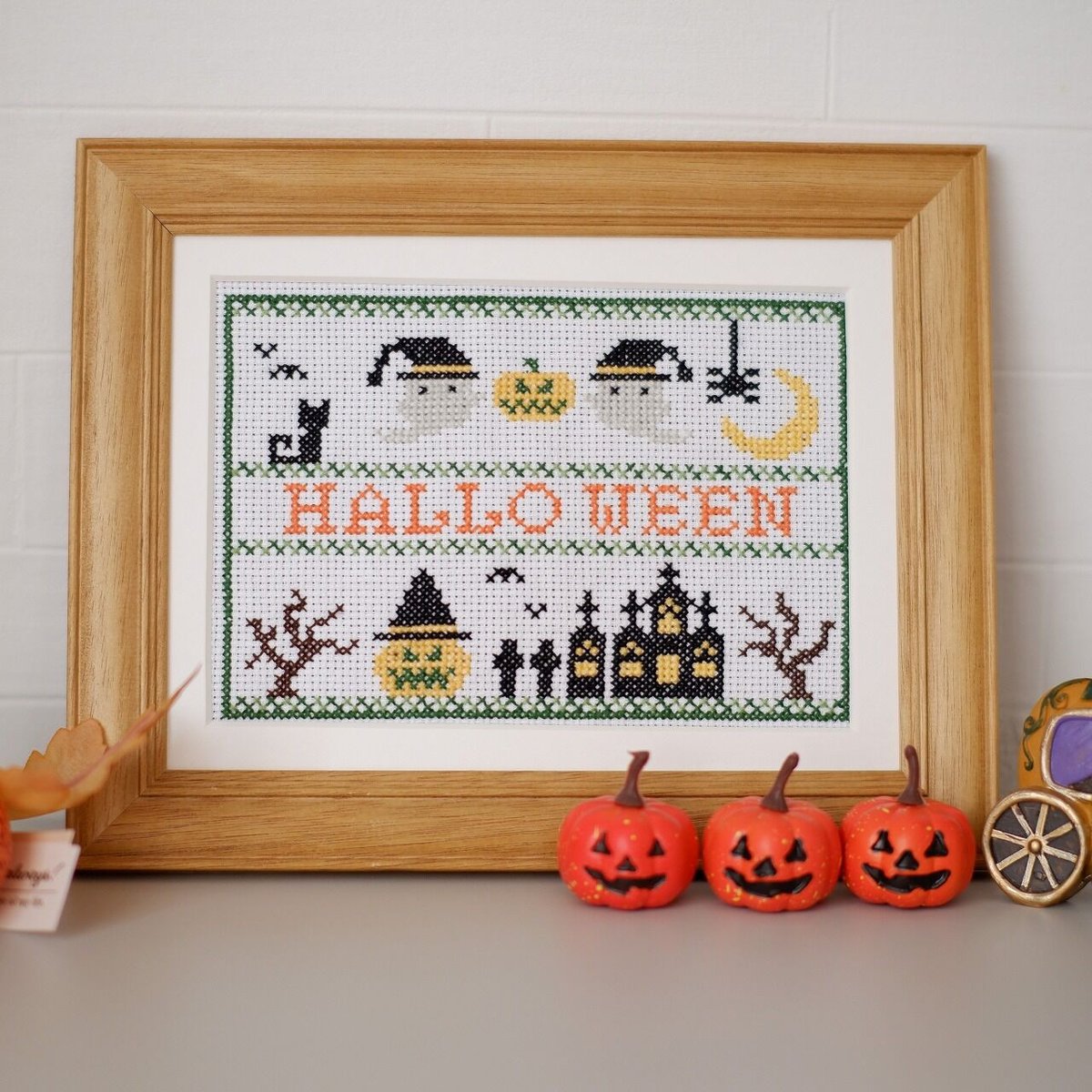【絶版品】 ハロウィン　刺繍パッチ1 絶版】 ハロウィン刺繍パッチ1