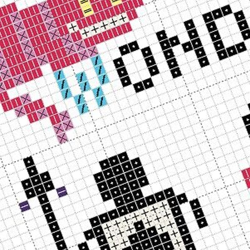 クロスステッチ　完成品　不思議の国のアリス クロスステッチの完成品（不思議の国のアリス） - メルカリ