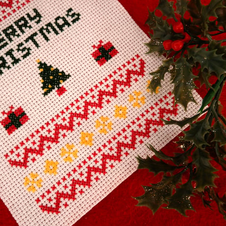 クロスステッチ図案『ノルディック☆クリスマス2025』 刺繍図案