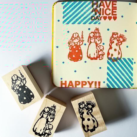 ✩.*˚ 再出品　小さめ　ヴィンテージ ベア　アンティークベア　襤褸　✩.*˚ フランス・ヴィンテージ／デッドストック／エナメルヘアピン4 | ETTA