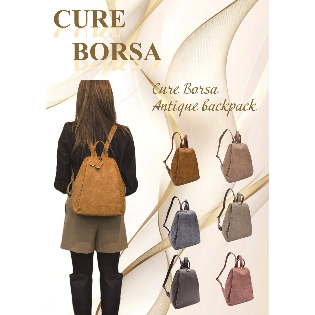 CureBorsa（クーレボルサ）軽量多収納リュック No,39490 小売り希望 
