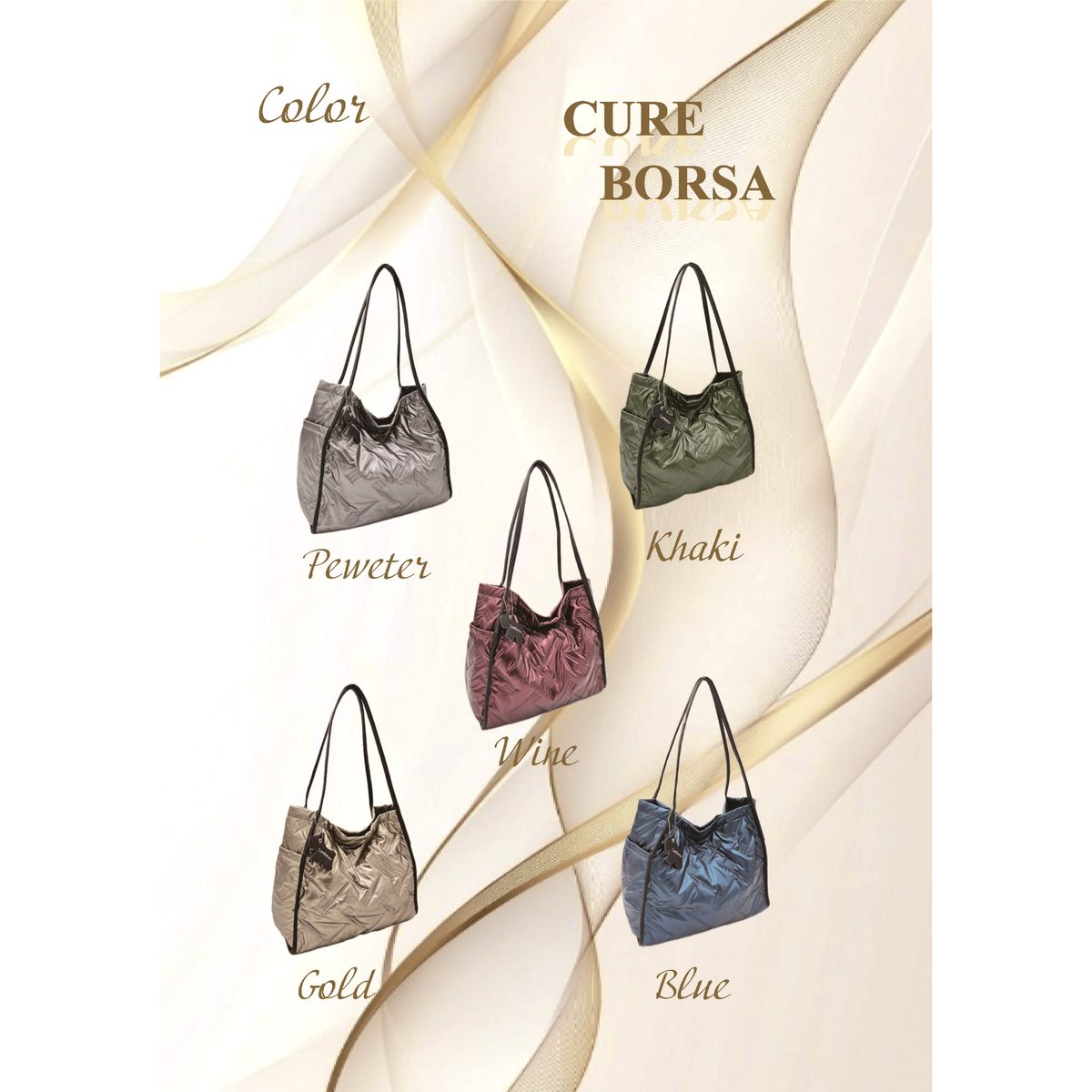 CureBorsa（クーレボルサ）キルトトートバッグ NO.46130 小売り希望 