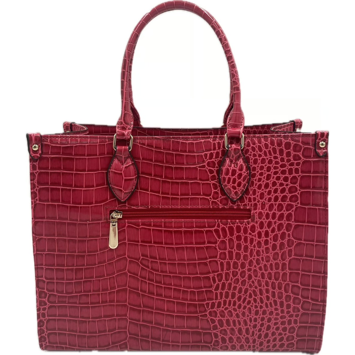 No.38237 CureBorsa クロコ型押しスプリットレザー2WAYトート No.38237 CureBorsa クロコ型押しスプリットレザー2WAYトート