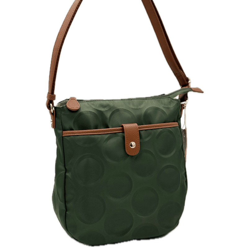 Cure Borsa（クーレボルサ） ナイロンドット柄エンボスショルダー