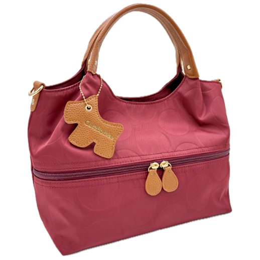 Cure Borsa（クーレボルサ）ナイロンドットエンボス2WAYバッグ NO 