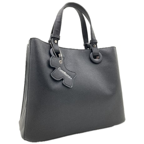 No.38570　CureBorsa　バイカラーハンドル2wayバッグ