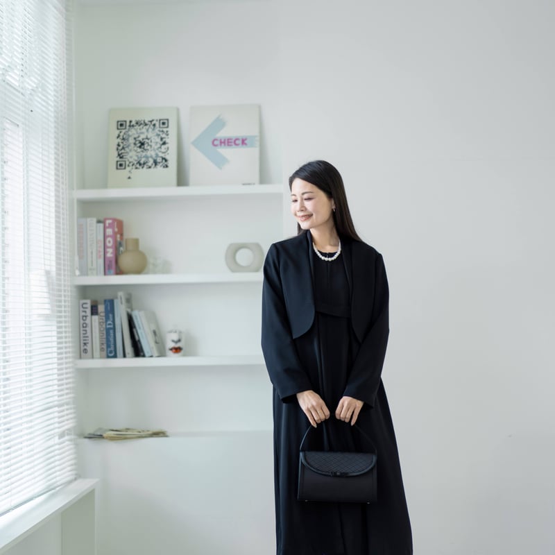 寄り添うジャケット ブラックフォーマル 【72881】日本製 | nineteen