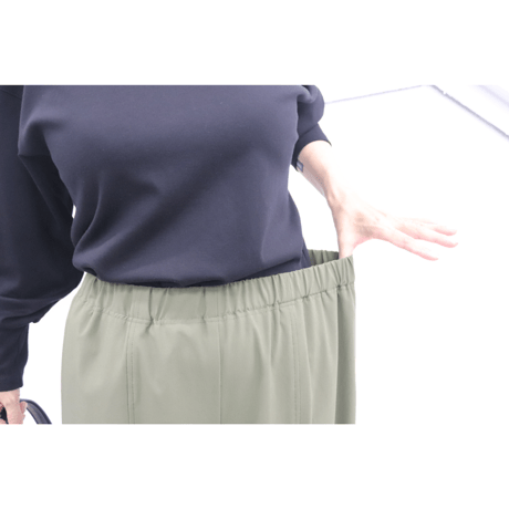 撥水4WAYストレッチワイドパンツ【72231】日本製