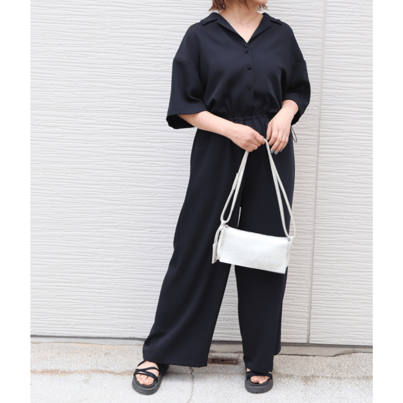 きれいめテーラーオールインワン 【ISSP-25104】日本製 | nineteen bloo