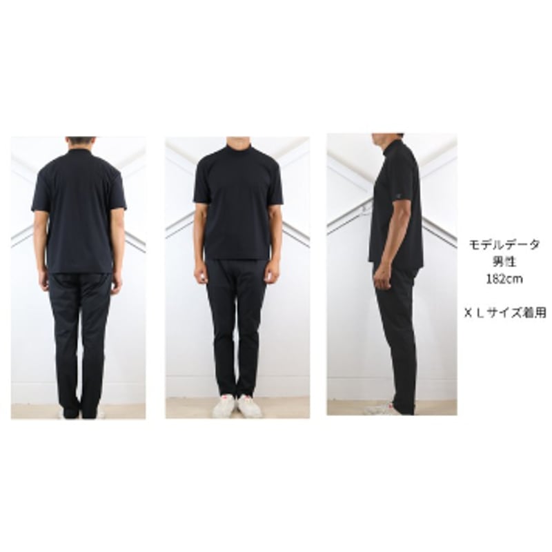 撥水無敵モックネックTシャツ【97021】日本製 | nineteen bloom