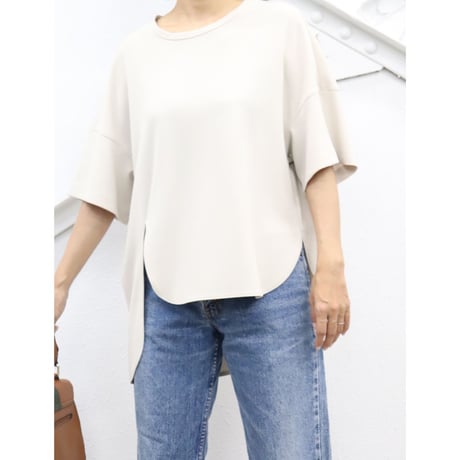 デザインヘムTシャツ【73071】日本製