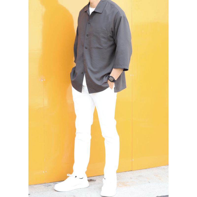 撥水ホワイトパンツ【73981】日本製 | nineteen bloom color