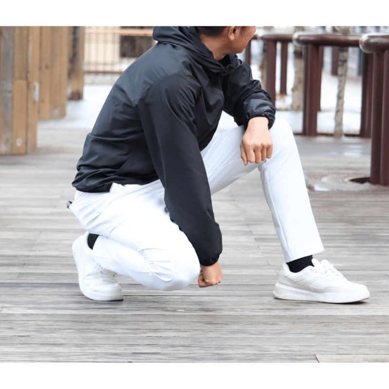 撥水ホワイトパンツ【73981】日本製 | nineteen bloom color