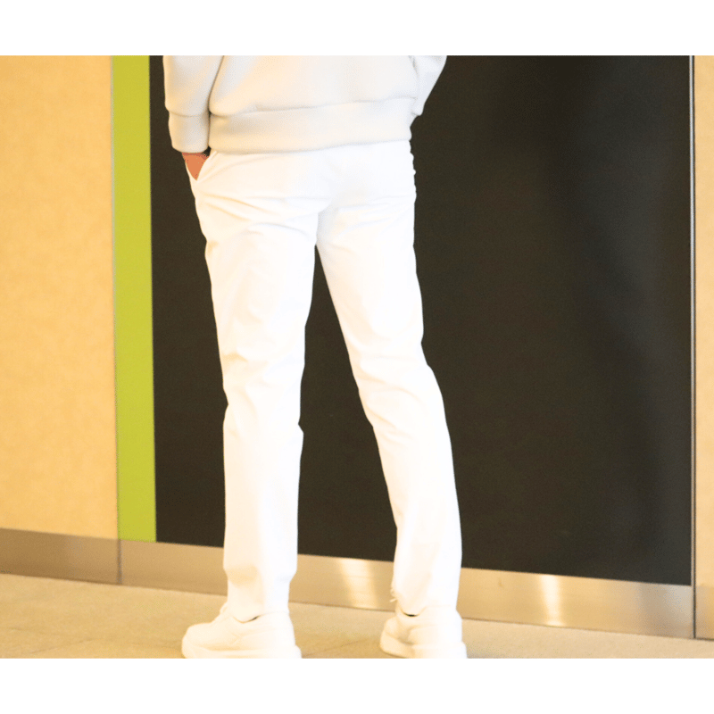 撥水ホワイトパンツ【73981】日本製 | nineteen bloom color