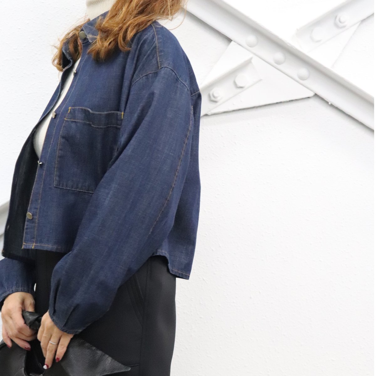   Jeans クロップドダッドデニムシャツ Amazon | R13 レディース クロップドデニムシャツ US サイズ: X