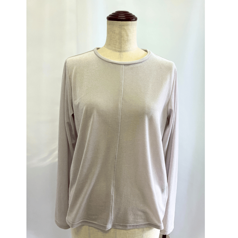 シアーベロアカットソー【ISCS-24106】日本製 | nineteen bloom color