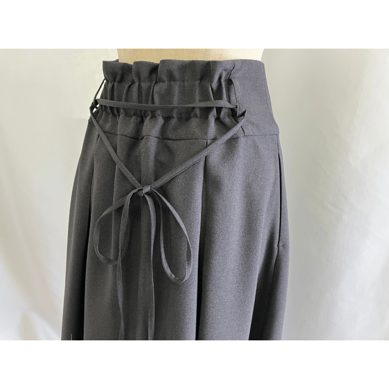 ノースリーブジャケット＆スカートセットアップ【ISSU-24109】日本製