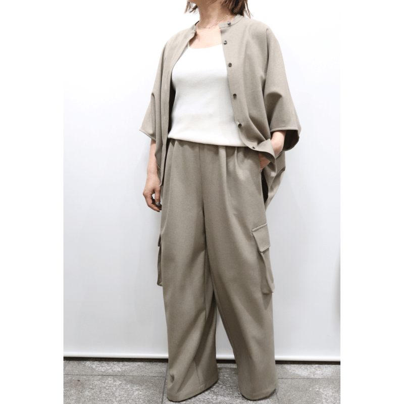 【kiji】BLOOM&BLANCH カーゴパンツ 大人のカーゴパンツ【ISPT-25111】日本製 | nineteen bloom color