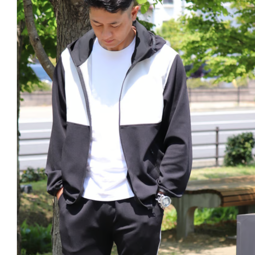 ファンクションパーカー【98351】日本製 | nineteen bloom color