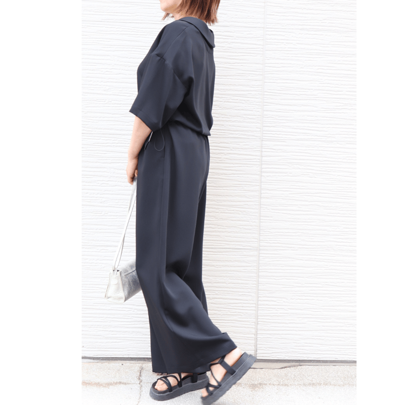 きれいめテーラーオールインワン 【ISSP-25104】日本製 | nineteen bloo