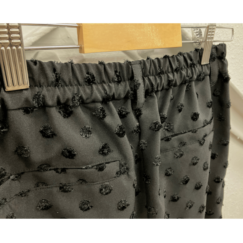 カットジャガードドットパンツ【74231】日本製 | nineteen bloom color