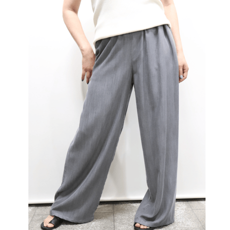 ウォッシュ加工テンセルデニムパンツ【ISPT-25107】日本製