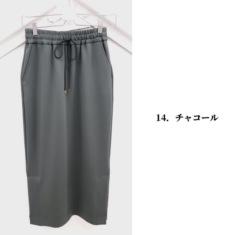 スウェットライクタイトスカート【99331】日本製 | nineteen bloom color