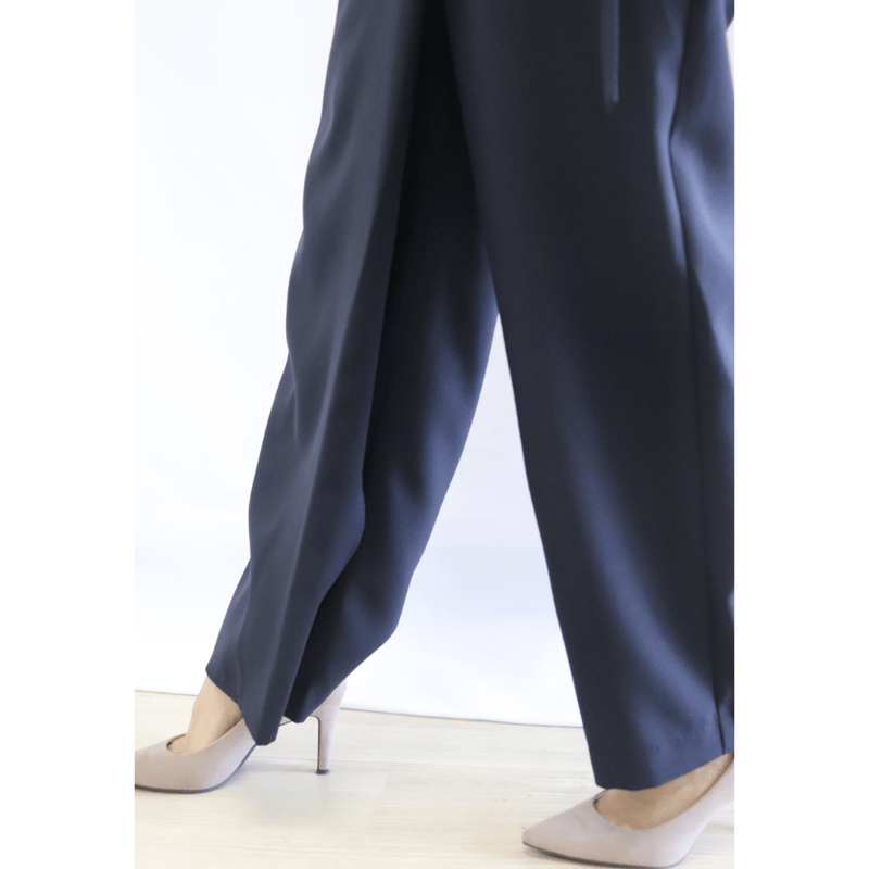 ラップデザインパンツ【71961】日本製 | nineteen bloom color