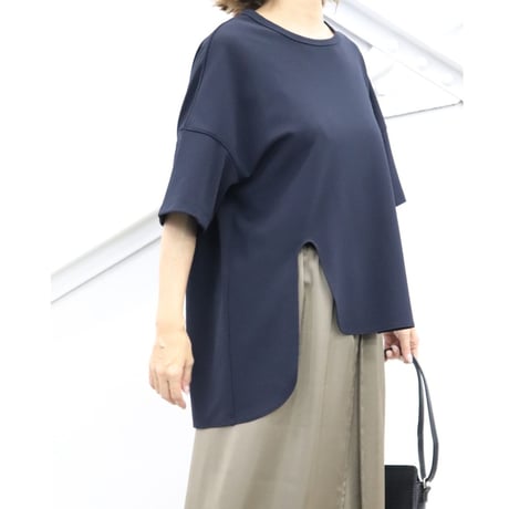 デザインヘムTシャツ【73071】日本製