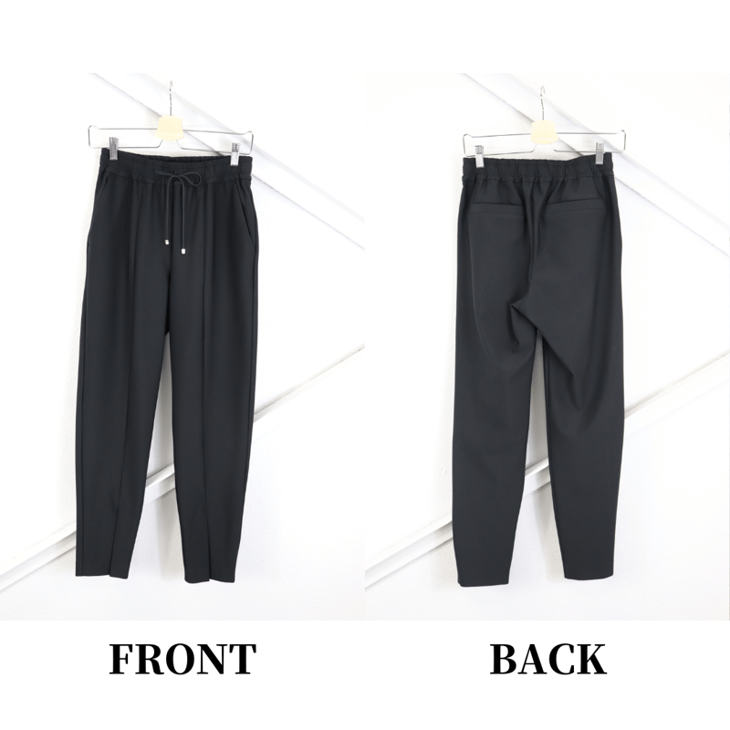 スリットパンツ ストレッチセンタースリットパンツ【70141】日本製 | nineteen bloom color