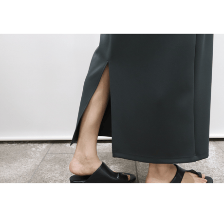 バックジップワンピース【73591】日本製