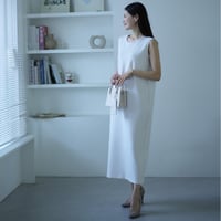 バックジップワンピース【73591】日本製