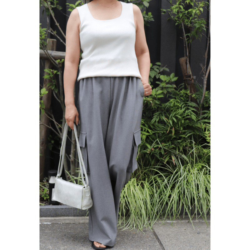 定価17000円【新品】日本製・スコットクラブ ヤマダヤ★Wゴム美人カーゴパンツ 定価17000円【新品】日本製・スコットクラブ ヤマダヤ☆Wゴム