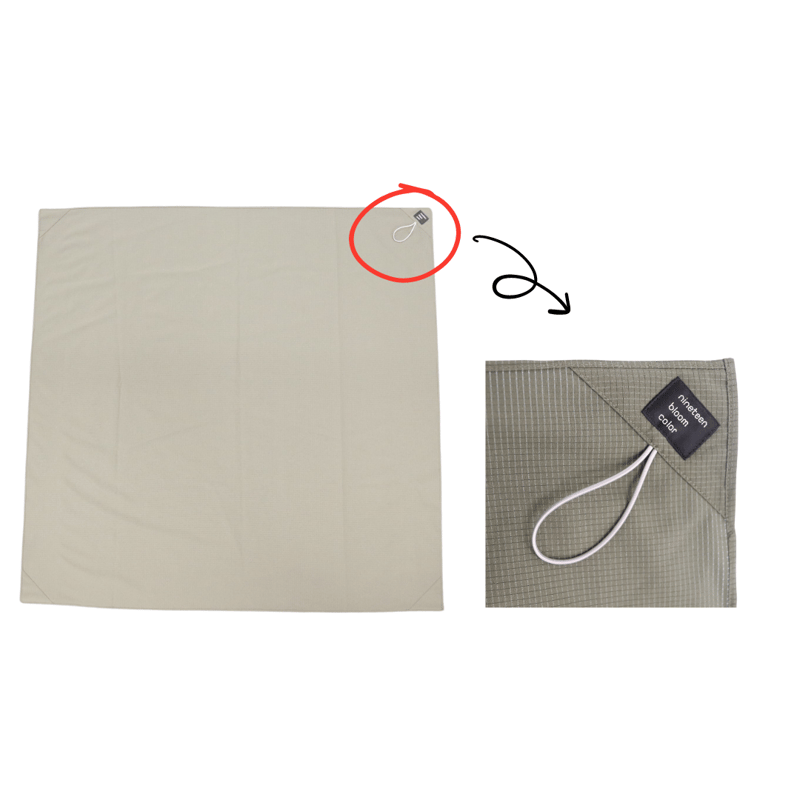 撥水 おまもりふろしき 【日本製】 | nineteen bloom color