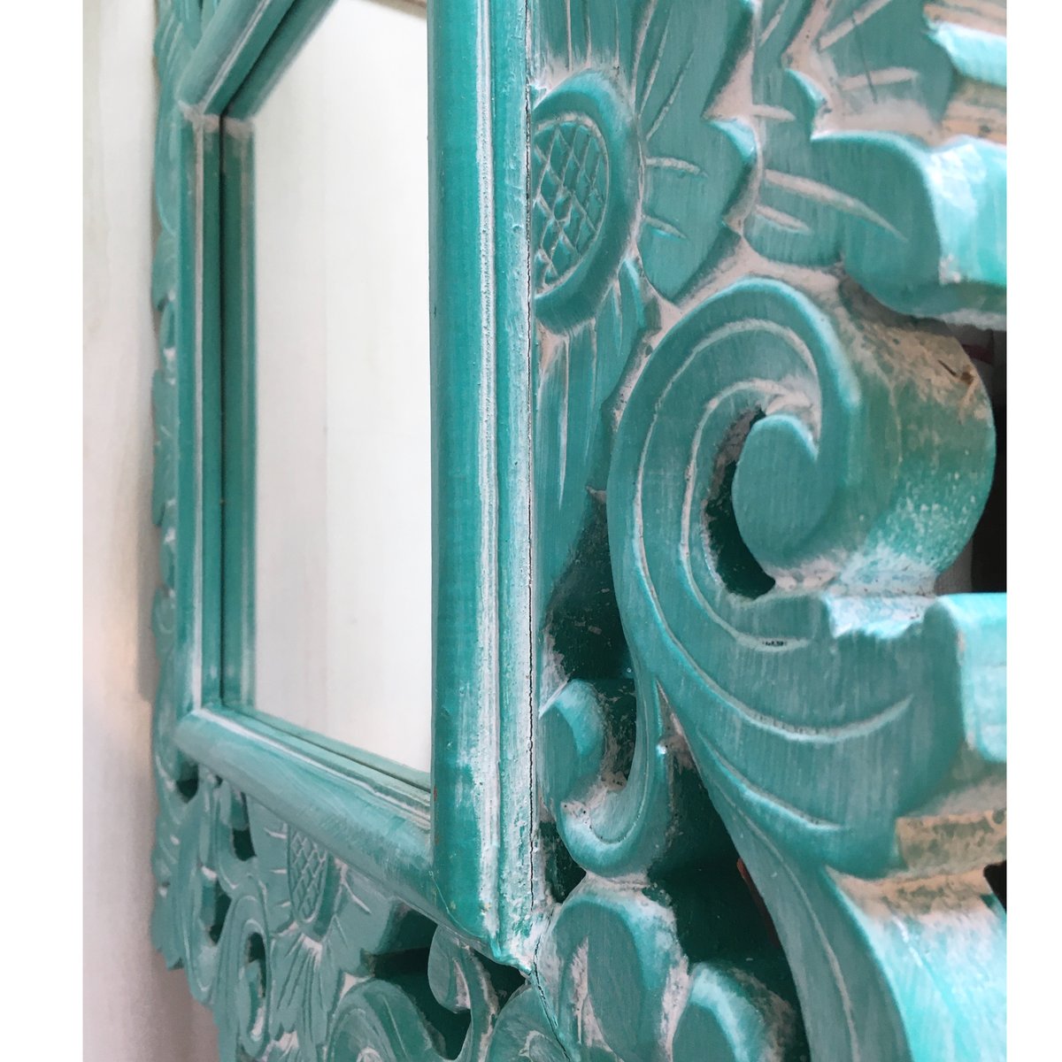 ミラー♡ 鏡♡ ターコイズ