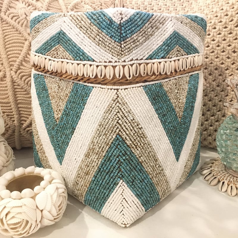 ビーズシェルバンブーBOX ② L ビーズシェルバンブーBOX ② L