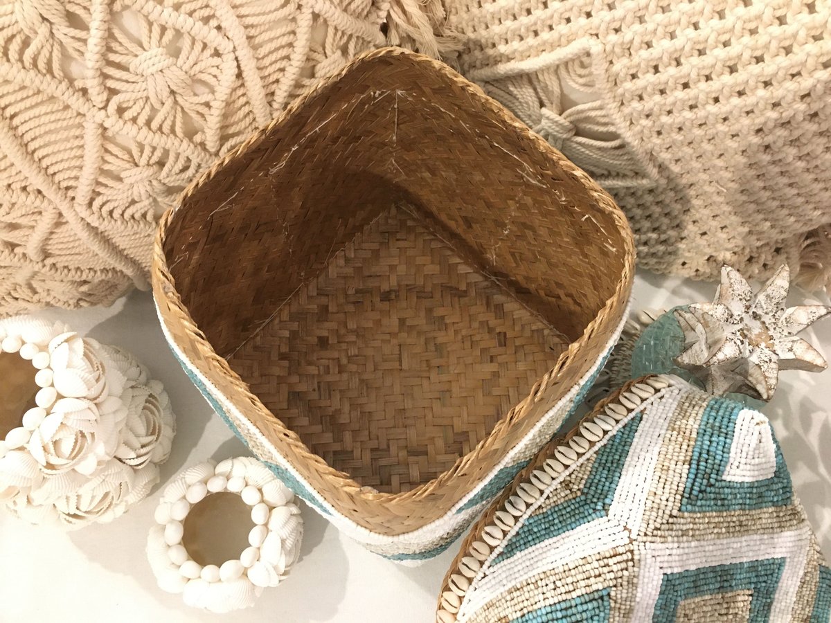 ビーズシェルバンブーBOX ② L ビーズシェルバンブーBOX ② L