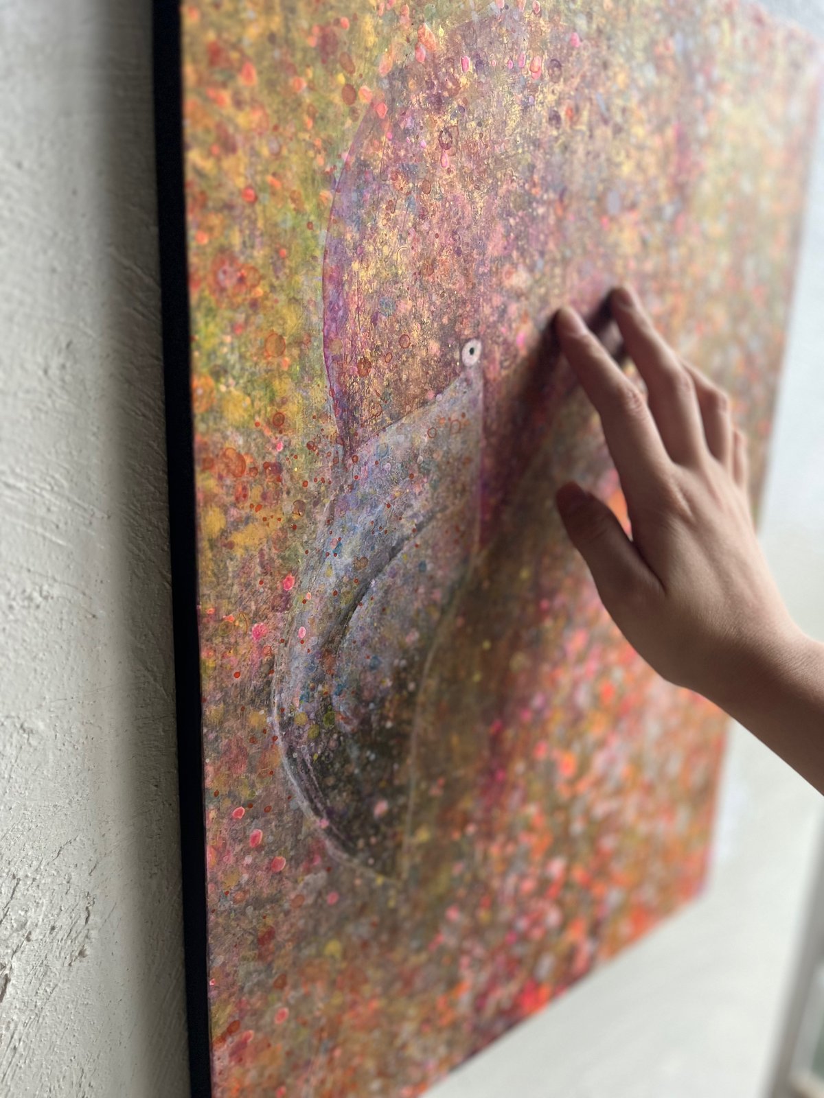 触れる絵画(B3サイズ)「 軸 」 | AZUMI KASHIUCHI online shop